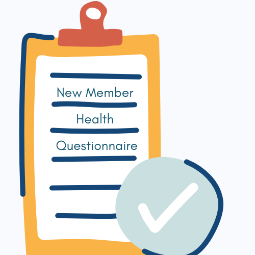 New Member Health Questionnaire
